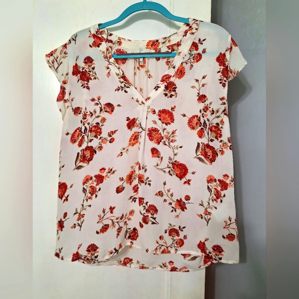 Joie Blouse size L floral